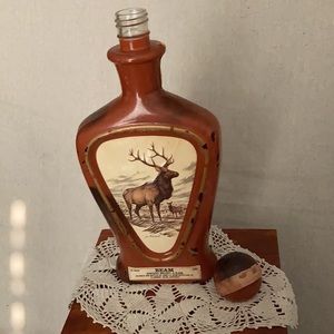 Vintage 1980s Jim Bean whiskey decanter
